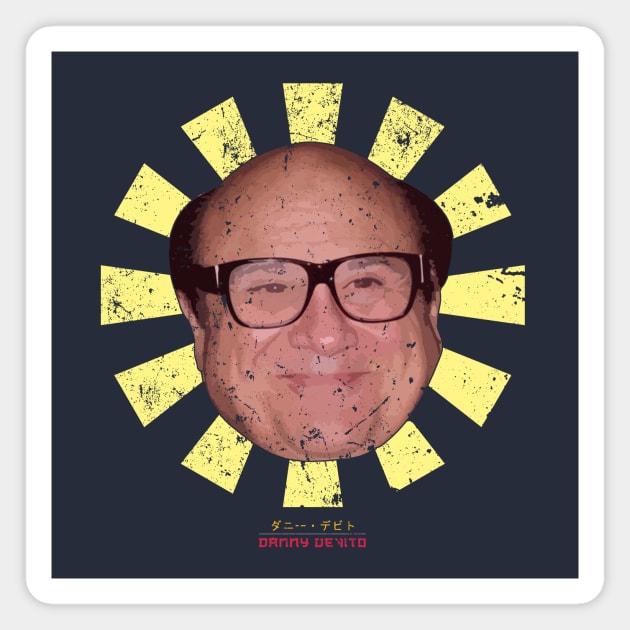 Danny Devito Retro Japanese Magnet by Nova5